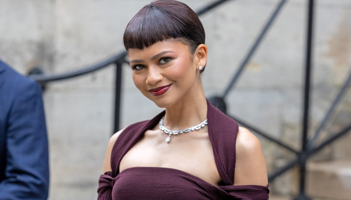 Zendaya seems confident in her new bangs.The 27-year-old Euphoria star made waves during Paris Fashion Week earlier this week when her bold bangs went viral.